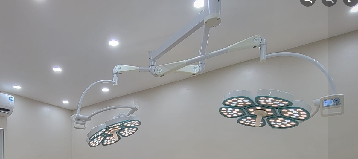 Penjualan Terbaik Lampu LED Kubah Ganda Ruang Bedah Lampu Ruang Operasi untuk Lampu Bedah Langit-langit Ruang Operasi